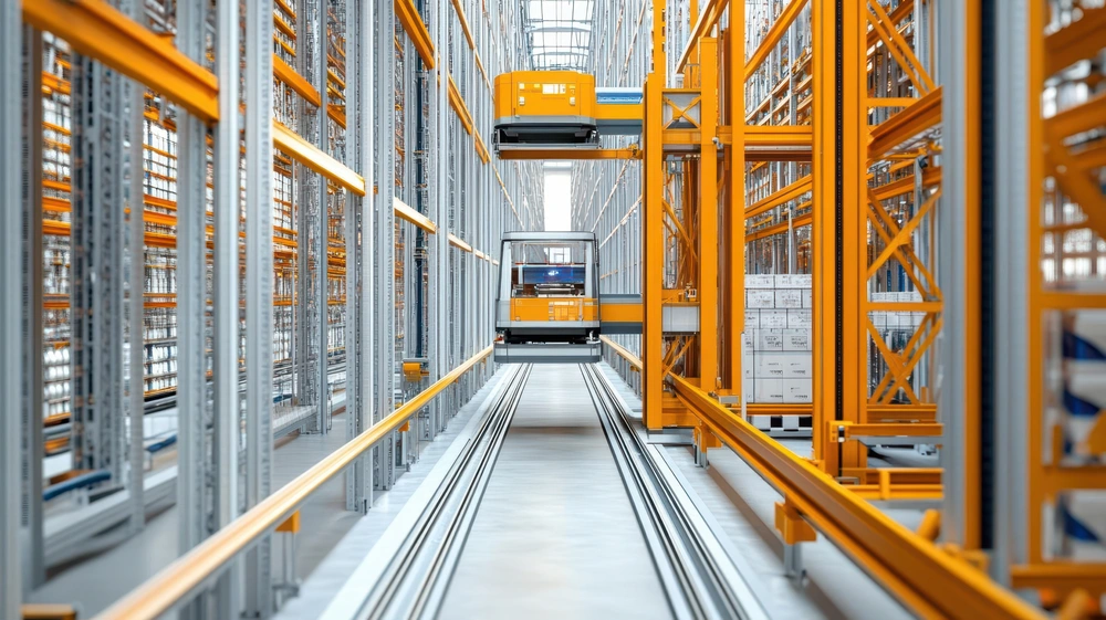Smart warehouse with automated inventory systems for eCommerce business